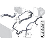 Przewód chłodnicy BMW E84 E82 E90 E91 E93 E88 316d 318d 320d 118d 120d 123d 16d 18d 20d 23d N47 N47N - 17127797258