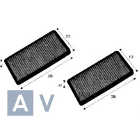 Filtr kabinowy BMW E65 730 735 740 745 750 760 - 64116921019