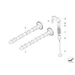 Zawór ssący BMW E60 E70 E71 E81 E83 E84 E90 F01 F07 F10 F12 F15 F20 F25 X3 F30 F45 MINI G05 G01 G11 G20 G30 - 11127797711