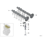 Zawór ssący BMW E60 E70 E71 E81 E83 E84 E90 F01 F07 F10 F12 F15 F20 F25 X3 F30 F45 MINI G05 G01 G11 G20 G30 - 11127797711
