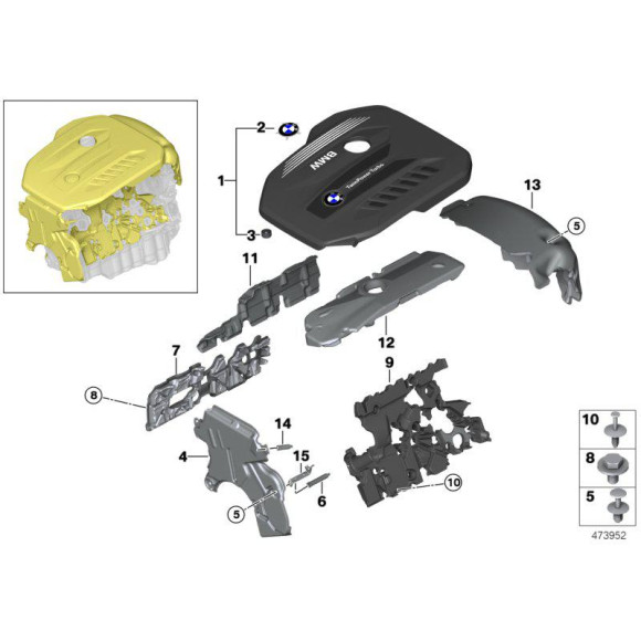 11147799108 Oryginał BMW - 11147799108 - Części oryginalne BMW Łódź | Sklep internetowy BMW