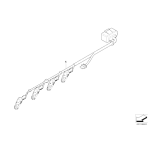 12517802158 Wiązka przewodów moduł świec żarowych BMW E60 E61 E81 E83 E84 X3 X1 E90 E91 E92 E93 - 12517802158 - Części oryginalne BMW Łódź | Sklep internetowy BMW