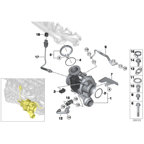 Oryginał BMW - 11657804161