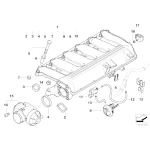 Zawór EGR BMW E60 E65 X3 E90 - 11717804381