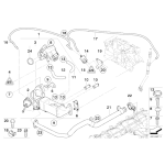 Chłodnica spalin BMW E70N E71 E90N E91N E92 E93 F01 F07 F10 F11 - 11717805446