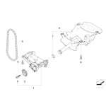Pompa olejowa BMW E60 E61 E63 E64 E65 E70 X5 E71 X6 E83 X3 E90 E91 E92 E93 - 11417805815