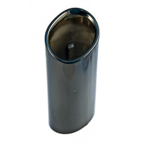 Końcówka wydechu Black Chrome BMW serii 1 123d - 18307805915