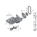 Śruba ISA pompy oleju BMW E60 E61 E81 E84 X1 E90 E91 E92 F07 F10 F11 F15 X5 F20 F25 F30 F31 F36 - 11417807350