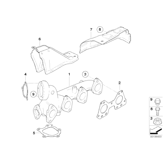 Uszczelka metalowa - 11627811221