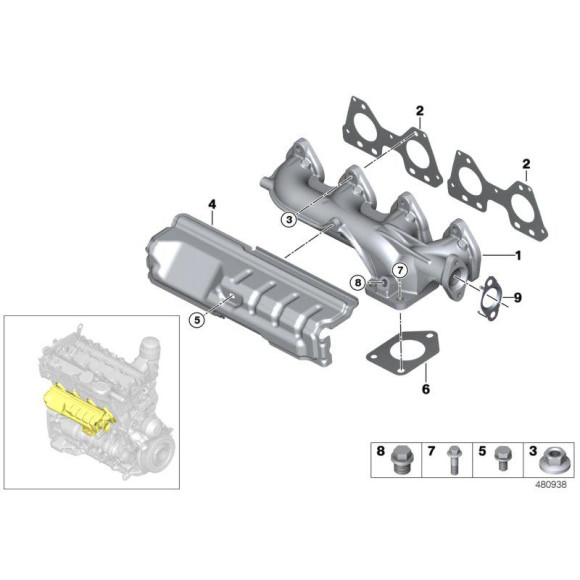 Uszczelka metalowa - 11627811221