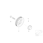 Śruba sześciokątna BMW R50 R552 R53 Cooper One 1.4i 1.6i S - 11237829918