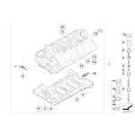 Śruba z kołnierzem BMW E60 E61 E63 E64 E90 E92 E93 M5 M6 M3 - 11117834141