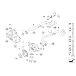 Uszczelka pompy oleju BMW E90 E92N E92 E92N E93 E93N M3 - 11427838016