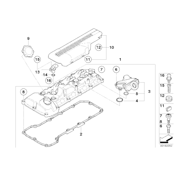 Oryginał BMW - 11127838272