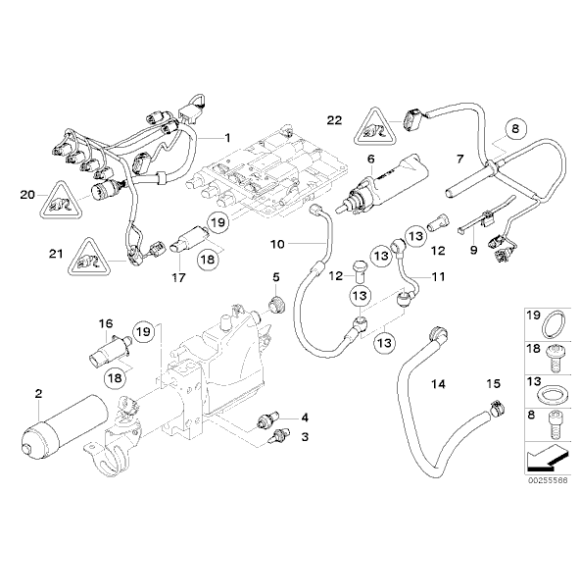 Wysprzęglik BMW E60 E61N E63 E64 M5 M6 - 23017838938