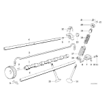 Dźwigienka zaworowa BMW E30 E34 E28 - 11331271429