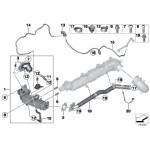 Obejma BMW E38 E39 E46 E53 E60 E61 E63 E64 E65 E70 E71 E83 E90 E91 E92 F01 F10 F11 F15 F16 - 11717786146
