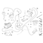Trójnik BMW E31 E36 E38 E39 E60 E61 E63 E64 E70 E71 E72 E81 E82 E83 E84 E87 E88 E89 E90 E91 E92 E93 - 11721439973