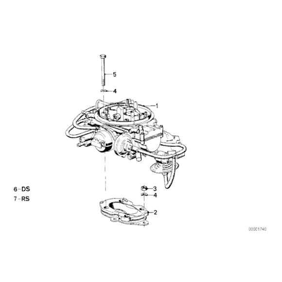 13111278994 Kołnierz podstawa gaźnika BMW E28 E30 518 316 M10 - 13111278994 - Części oryginalne BMW Łódź | Sklep internetowy BMW