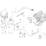 Uszczelka zaworu BMW E31 E34 E36 E38 E39 E46 E53 X5 E85 E86 Z4 Z3 - 11727505259