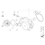 Termostat BMW E60 E65 X5 F01 F07 F10 540 545 550 650 735 740 760 745 750 - 11537586885