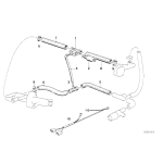 Przewód dolotowy powietrza BMW E28 E30 520i 320i 323i - 11611284662