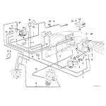 11611284714 Przewód elastyczny BMW E21 323i E28 520i - 11611284714 - Części oryginalne BMW Łódź | Sklep internetowy BMW