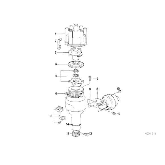 12111286124 Regulator podciśnieniowy BMW E23 728i E28 628CSi E28 528i - 12111286124 - Części oryginalne BMW Łódź | Sklep internetowy BMW