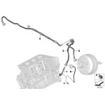 Przewód podciśnieniowy BMW E38 E39 E46 E60 E63 E65 E70 E81 E83 E84 E90 E91 F01 F07 F10 F12 F15 F20 F30 F34 F48 MINI G01 G11 G20 