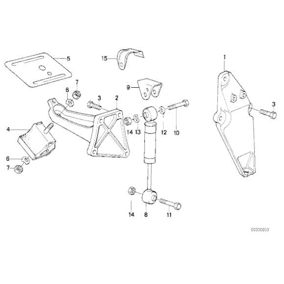 11811135773 Poduszka silnika BMW E34 524td M21 - 11811135773 - Części oryginalne BMW Łódź | Sklep internetowy BMW
