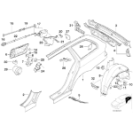 Uszczelka wlewu paliwa BMW E39 520 523 525 528 530 535 540 M5 - 51718174883