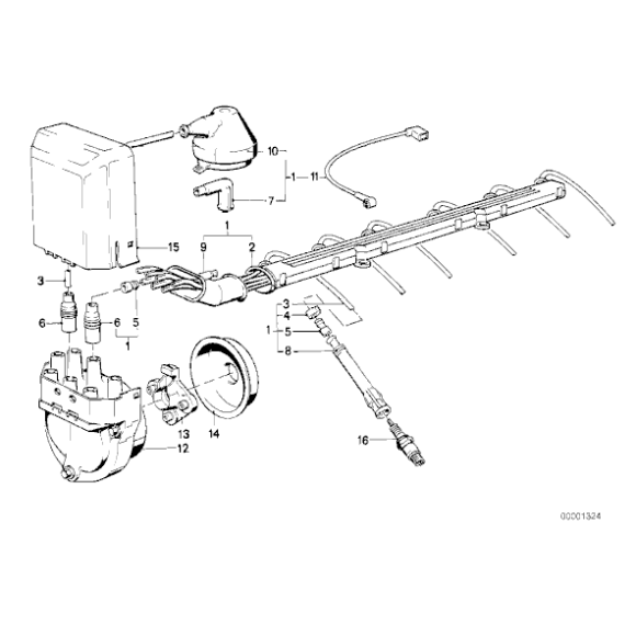 12111725070 Kopułka BMW E30 E34 E32 E38 320 323 325 520 525 530 535 750 730 735 M20 M30 - 12111725070 - Części oryginalne BMW Łódź | Sklep internetowy BMW