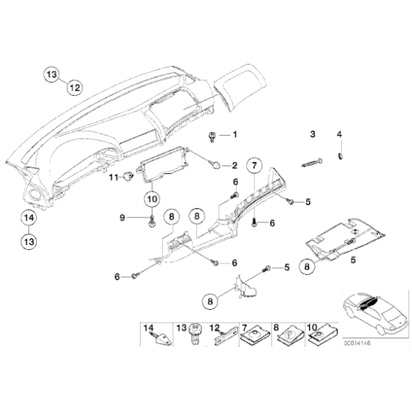 Oryginał BMW - 51458203936