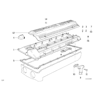 11121312172 Uszczelka pokrywy zaworów BMW E34 M5 E24 M635CSi - 11121312172 - Części oryginalne BMW Łódź | Sklep internetowy BMW