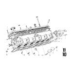 Uszczelka pokrywki głowicy BMW E12 E23 E24 E3 E32 E34 E9 525 528 530 535 728 730 733 732 730 735 - 11151312176