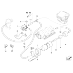 Zbiornik podciśnieniowy BMW E31 E34 E36 E38 E39 E53 X5 - 11611312762