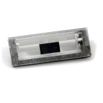 Szkło lampy oświetlenia tablicy rejestracyjnej BMW E39 touring 520 525 530 540 - 51138236878