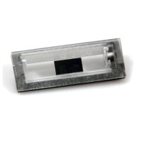 Szkło lampy oświetlenia tablicy rejestracyjnej BMW E39 touring 520 525 530 540 - 51138236878