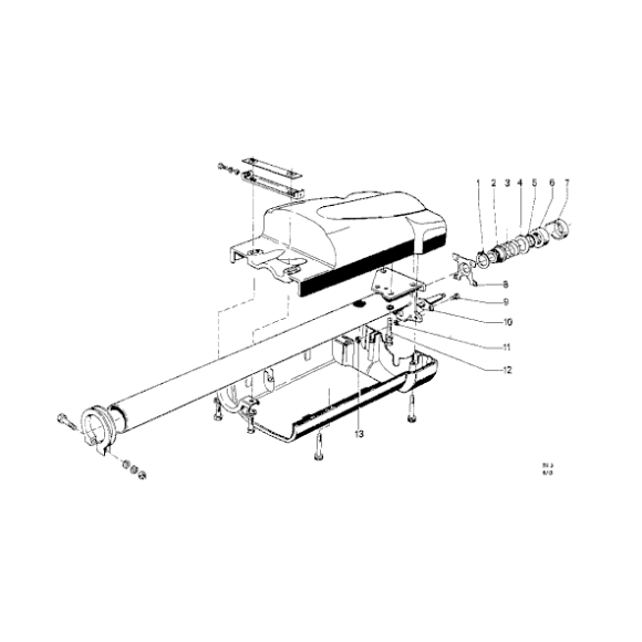 32331350750 Końcówka stykowa obudowa kolumny kierowniczej BMW E12 E21 E23 E24 E26 E28 E3 E30 NK - 32331350750 - Części oryginalne BMW Łódź | Sklep internetowy BMW