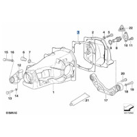 Uszczelka mostu BMW E31 E32 E34 E36 E39 E46 E85 E86 Z4 - 33108305033