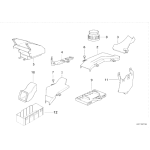 Osłona kabla siłownika szyby drzwi lewych BMW E36 316g 316i 318ti 323ti Z3 1.8 1.9 2.0 2.8 - 61138360261