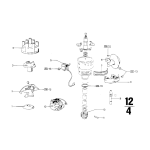 Osłona przeciwpyłowa aparatu zapłonowego BMW E12 E21 E23 E24 E28 E3 E30 E9 - 12111355632