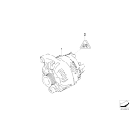 Śruby alternatora kpl. BMW E60 E61 E63 E65 E70 E83 E87 E90 E91 F01 F10 F25 - 12310392568