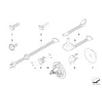 Osłona przewodu BMW E38 E39 E46 730 740 750 735 520 523 525 530 540 316 318 320 323 325 328 330 - 61138366627