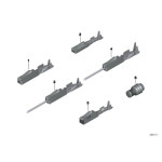 Końcówka stykowa BMW E36 E38 E39 E46 E53 E60 E65 E81 E84 E90 F01 F10 F15 F30 G01 G20 G30 - 61138369696