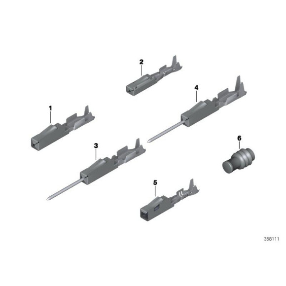 Końcówka stykowa BMW E36 E38 E39 E46 E53 E60 E65 E81 E84 E90 F01 F10 F15 F30 G01 G20 G30 - 61138369696