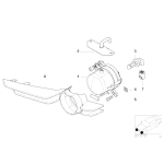 Lampa przeciwmgłowa prawa - 63178371908