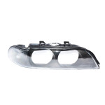Szkło reflektora z kierunkowskazem białym prawa BMW E39 520 523 525 528 530 540 M5, produkowane do 09.2000r - 63128375302