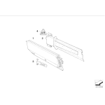 Obudowa gniazda BMW E32 E39 E53 X5 730 735 740 750 520 523 525 528 530 535 540 - 61138377762