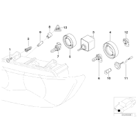 63128401662 Adapter żarówki - 63128401662 - Części oryginalne BMW Łódź | Sklep internetowy BMW